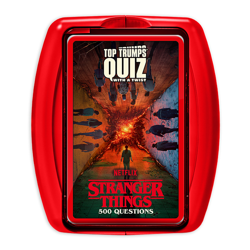 Top Trumps Quiz Stranger Things Family Party Tabletop Board Game 15+