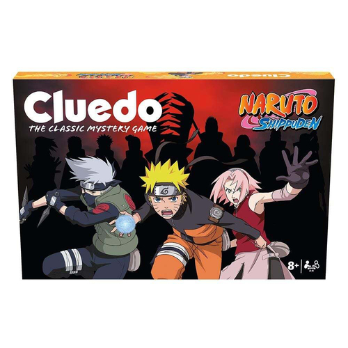 Cluedo Naruto Anime Family Party Tabletop Board Game 8+