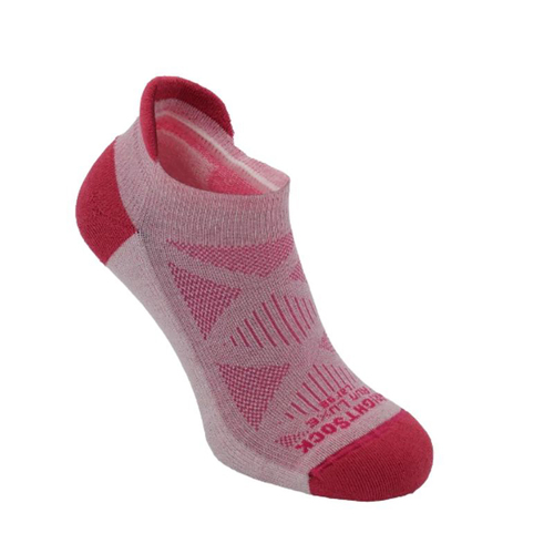 Wrightsock Run Luxe Single Tab Fuchsia Unisex Socks S AU 4-6 Womens