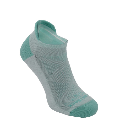 Wrightsock Run Luxe Single Tab Lucite Unisex Socks S AU 4-6 Womens