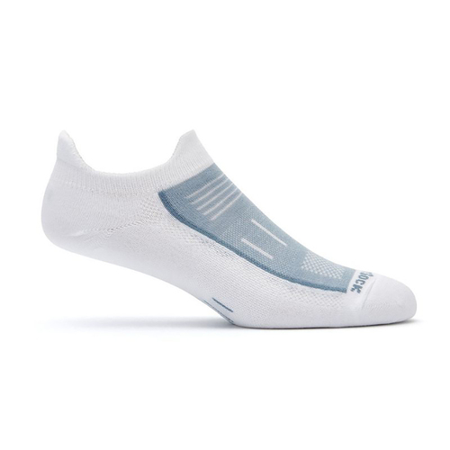 Wrightsock Endurance Double Tab White Unisex Socks XL AU 12+ Mens