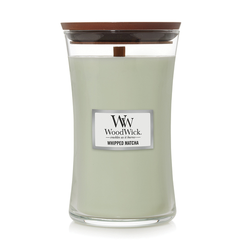 WoodWick 609g Scented Candle Whipped Matcha Large Green