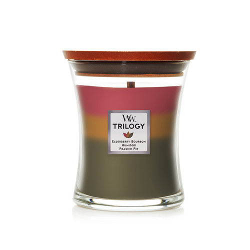 WoodWick 274g Scented Candle Hearthside Trilogy Medium