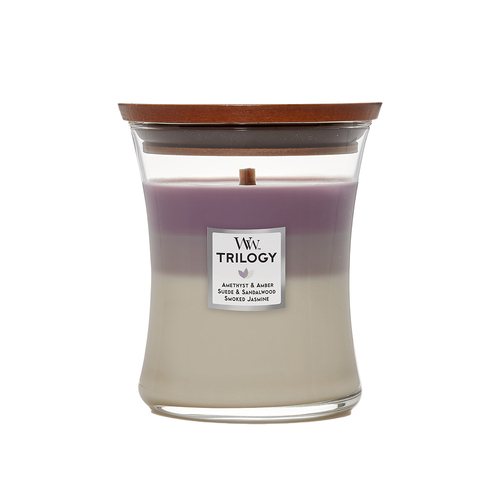 WoodWick 274g Scented Candle Amethyst Sky Trilogy Medium