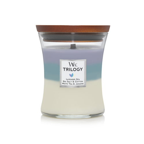 WoodWick 274g Scented Candle Calming Retreat Trilogy Medium