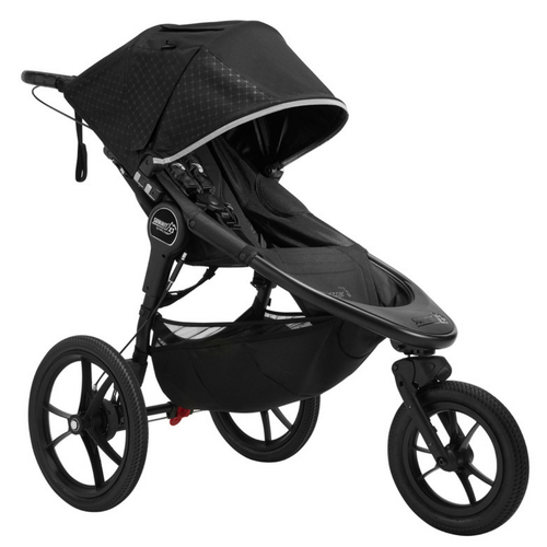 Baby Jogger Summit X3 Baby Hybrid Jogger Stroller - Midnight