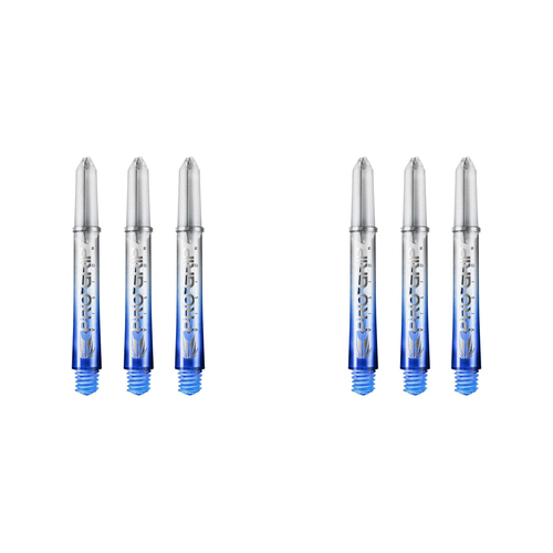 2x 3pc Target Pro Vision Shaft Multipack Intermediate - Blue