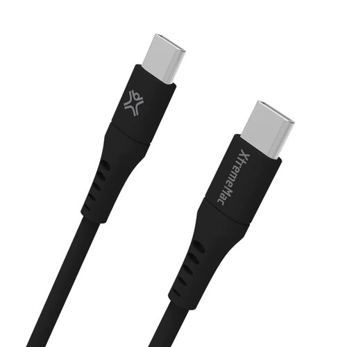 XtremeMac Flexi Fast-Charging USB-C to USB-C Cable Cord 2.5m