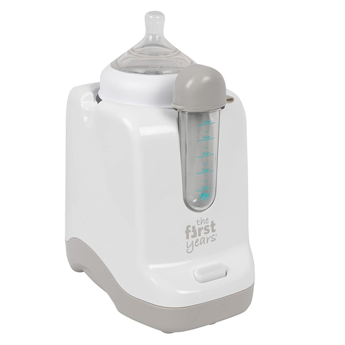 The First Years Quick Serve Bottle Warmer with pacifier sanitizer