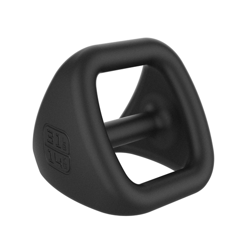 YBell Pro 4-in-1 Kettlebell/Dumbbell/Ball/Push Up Stand 14kg Workout Weights