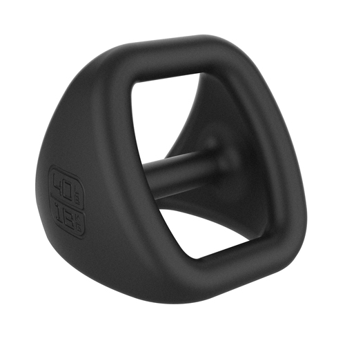 YBell Pro 4-in-1 Kettlebell/Dumbbell/Ball/Push Up Stand 18kg Workout Weights