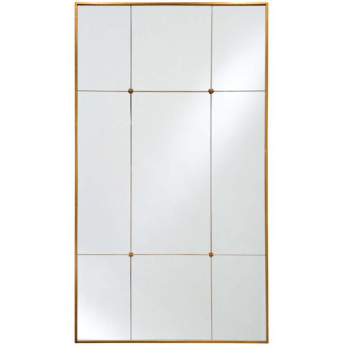 LVD Adalene Metal Mirror Wall Hanging Display Rectangle Large - Bronze