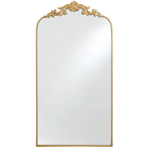 LVD Amelia Metal 116cm Mirror Wall Hanging Display - Gold