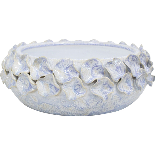 LVD Ceramic Bowl Shell Disc Decorative Ornament Home Decor