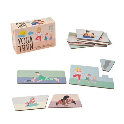 Yogi Fun Train Game Yoga Kids/Children Activity 5y+