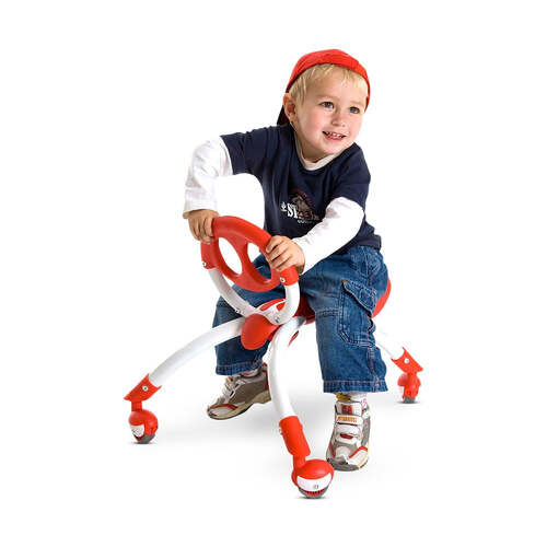 Ybike Pewi Ride On Push Toy Kids 3y+ Walking Buddy  - Red