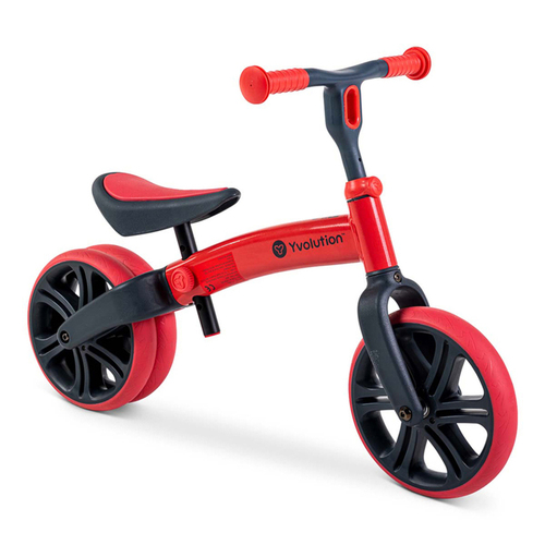 Yvolution Velo Junior Balance Bike Kids Ride On Toy Red 18m+