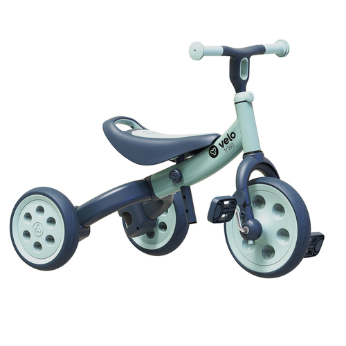 Yvolution Velo Trike 2in1 Balance Trainer Bike 67x54cm 18m+ Green