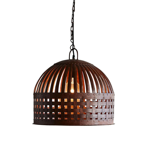 Belle Esch Iron Ceiling Pendant Light Small 33cm - Rust