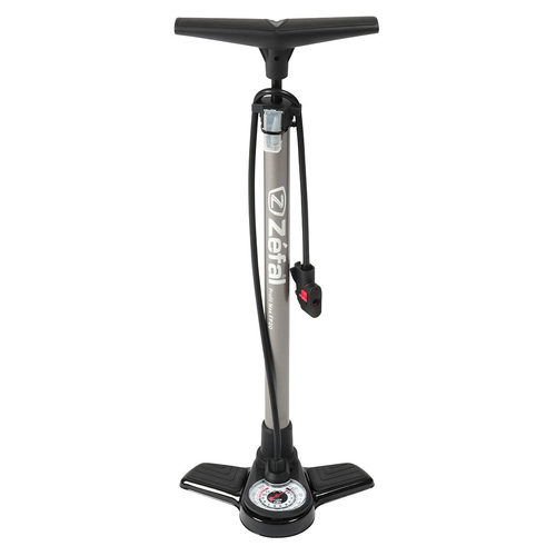 Zefal Profil Max FP20 Bicycle Floor Pump - Silver