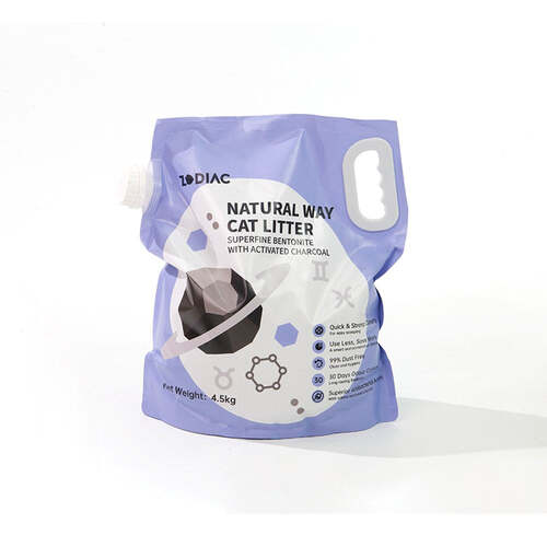 Zodiac 4.5kg Superfine Bentonite w/ Activated Charcoal Cat Litter