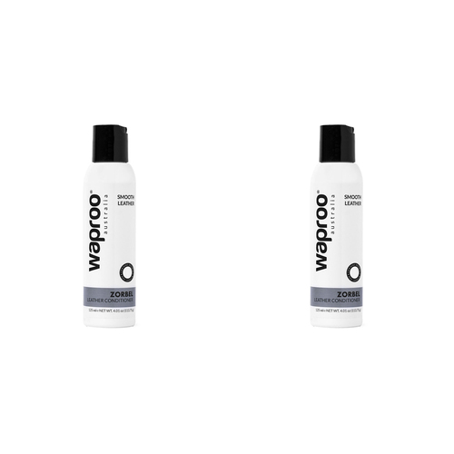 2PK Waproo Platinum Zorbel Leather Shoe Conditioner 125ml